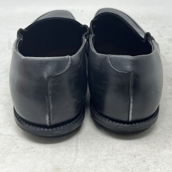 Prada Black Leather Loafers Men's 7.5 Slip On Prada Driving Shoes Drivers - Picture 7 of 10